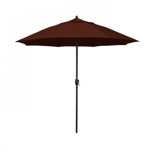 California Umbrella 7.5' Bronze Aluminum Market Patio Umbrella, Pacifica Brick 194061336809 - main